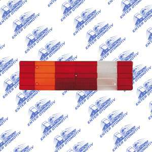 00148 Mercedes Benz Axor Tail Lamp Lens - LH A0025441290